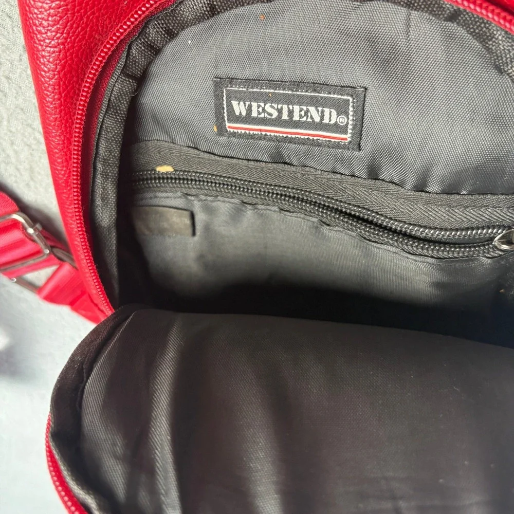Westend red faux